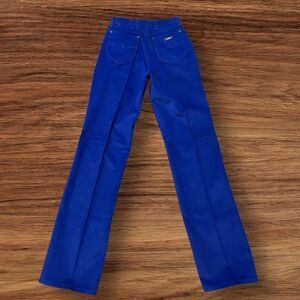 Vntg Wrangler Blue corduroy Size 13Jr (27x33)